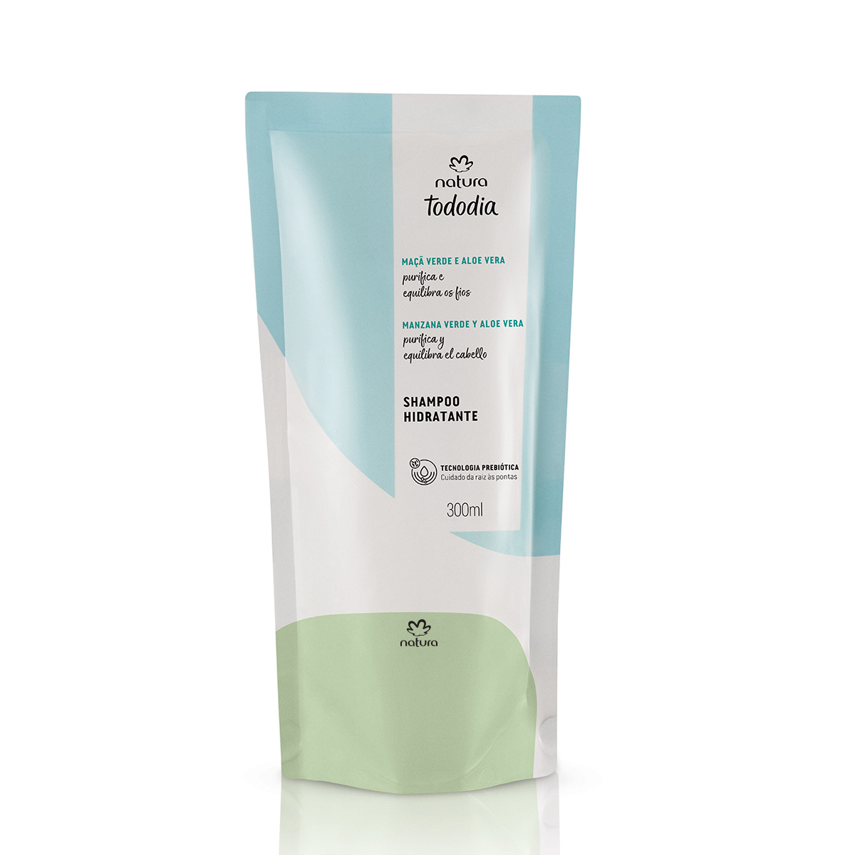Repuesto shampoo manzana verde y aloe vera