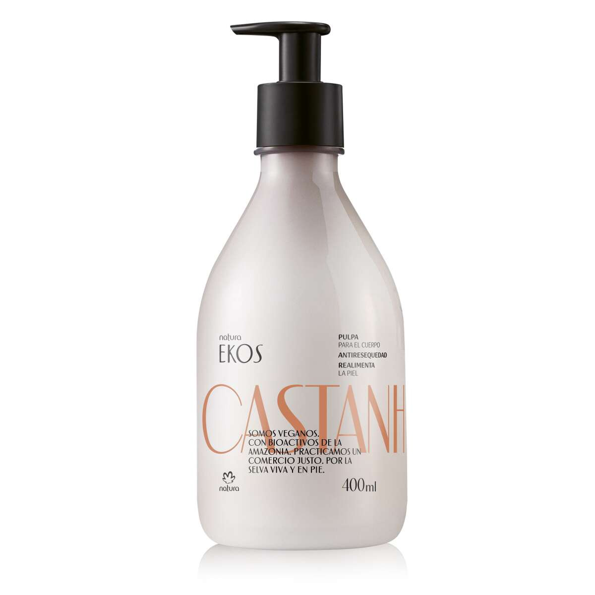 Pulpa hidratante corporal castaña 400ml
