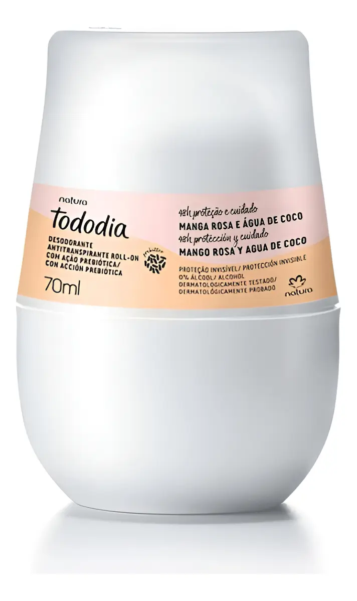 Desodorante rollon mango rosa y agua de coco