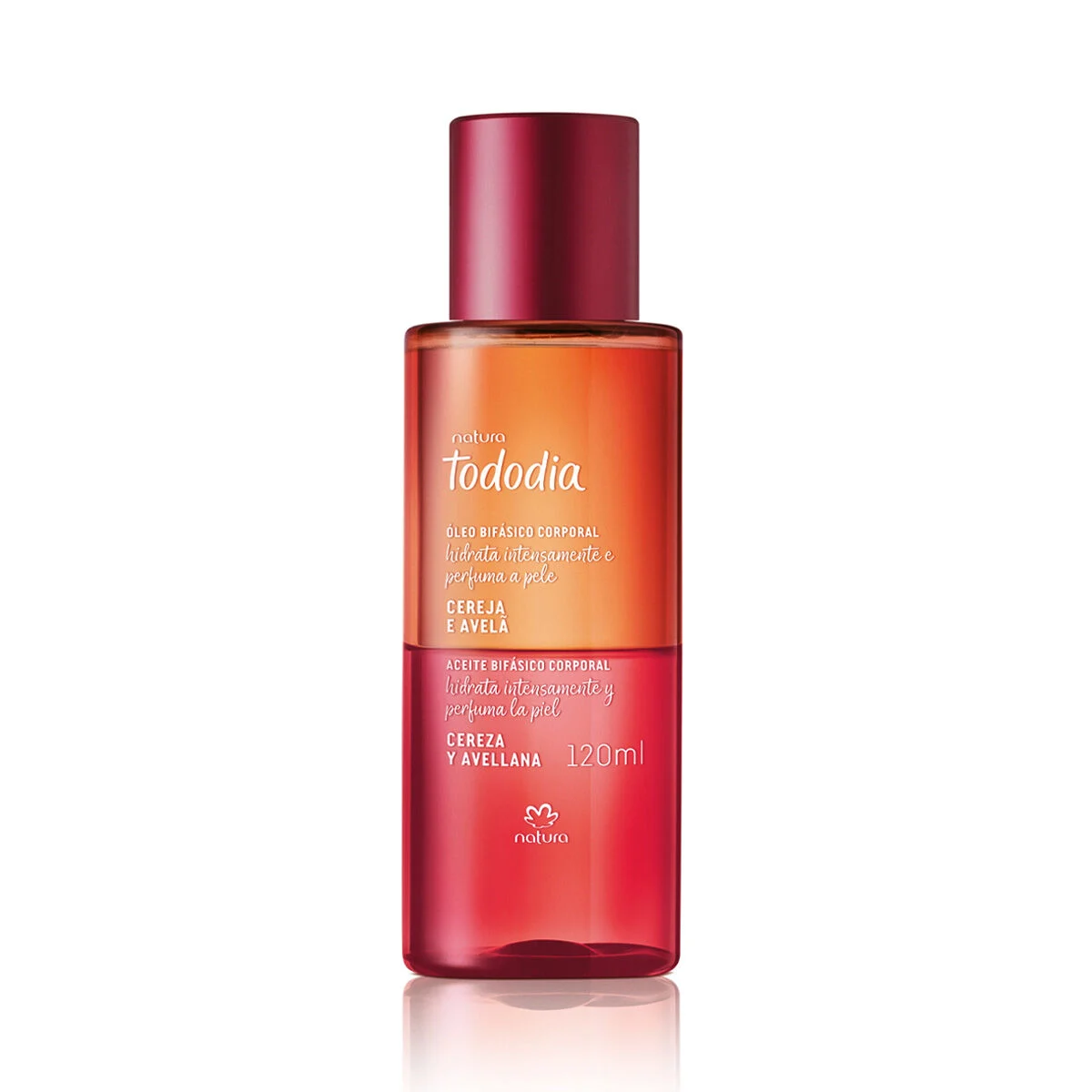 aceite bifasico cereza y avellana 120ml